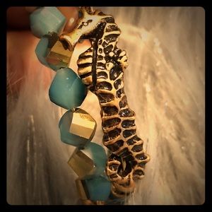 Alex and Ani Seahorse Wrap Bracelet